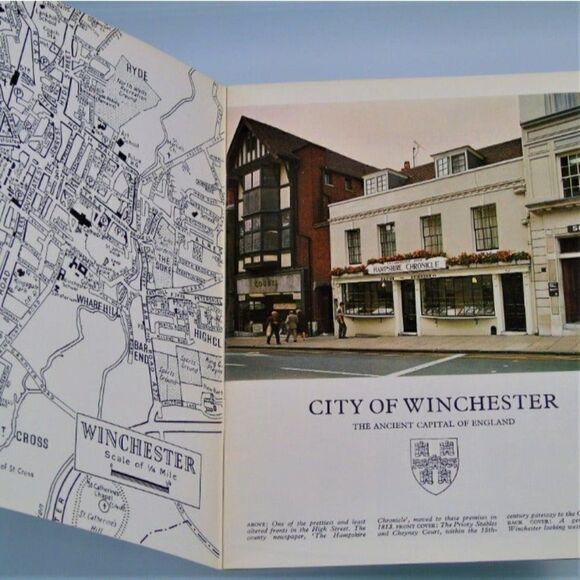 City Of Winchester 1974 Pitkin Guide Pride Of Britain Series - Picture 3 of 8